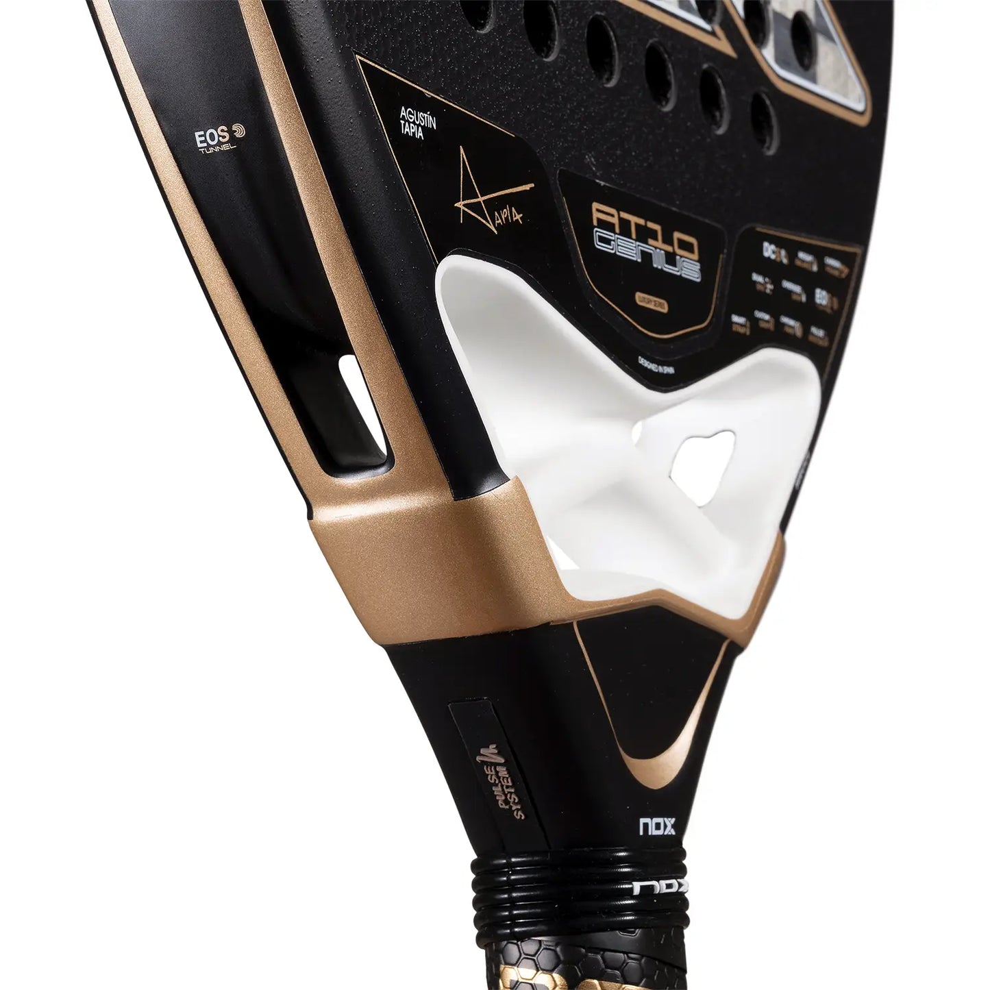 PALA NOX AT10 GENIUS 18K ALUMBY AGUSTIN TAPIA PAT10GENIUS1826