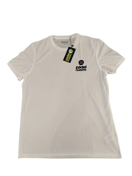CAMISA PADEL NUESTRO BLANCA