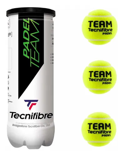 TARRO DE PELOTAS DE PADEL TECNIFIBRE X3