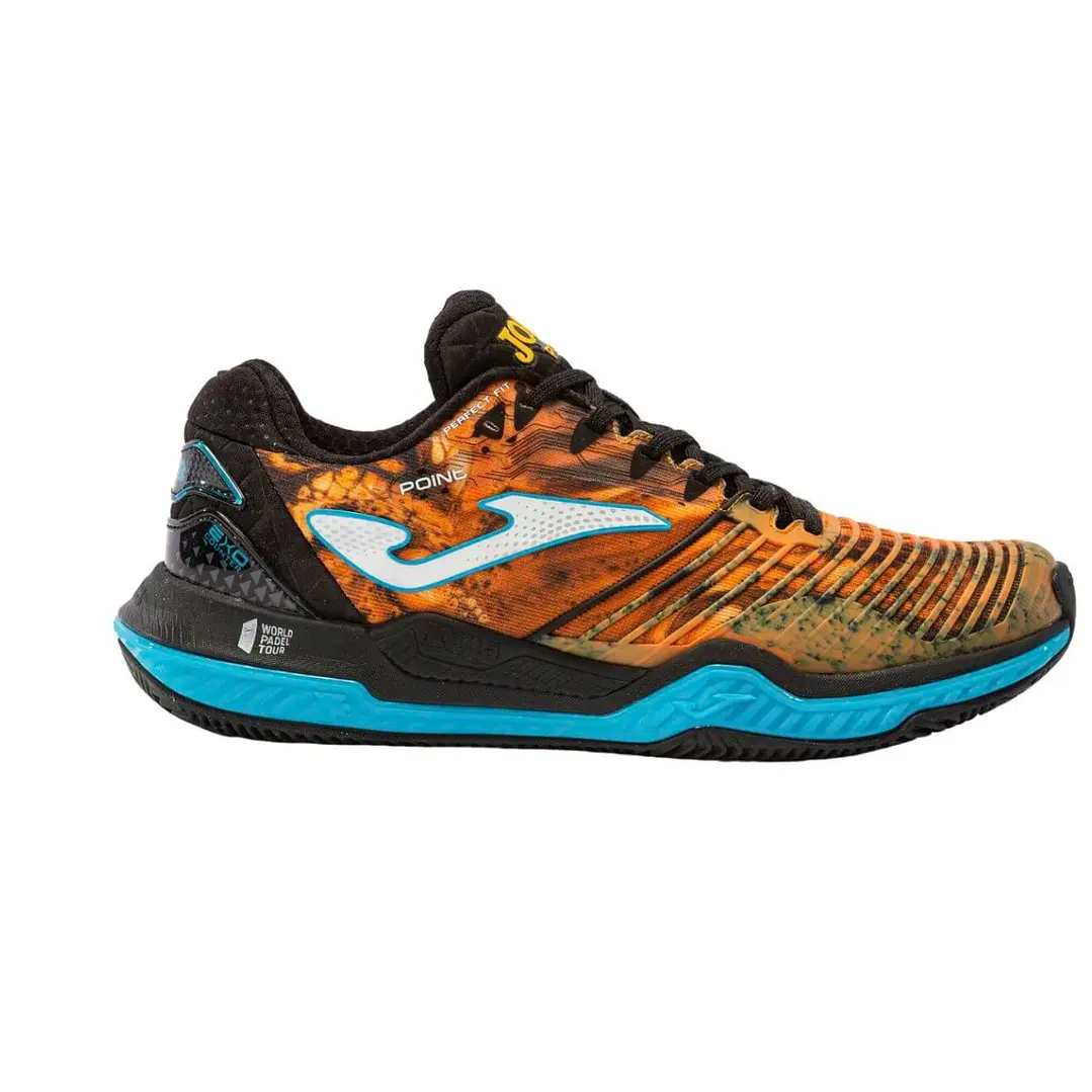 Zapatos Joma T.Point Negro Naranja TPOINW2251