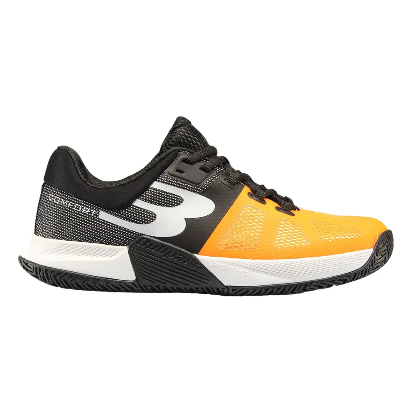 ZAPATOS BULLPADEL PRF COMFORT 24I CK62005037 NEGRO/NARANJA