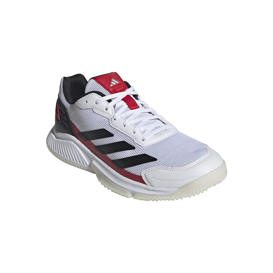 ZAPATOS ADIDAS COURTQUICK PADEL BLANCO NEGRO IE3925