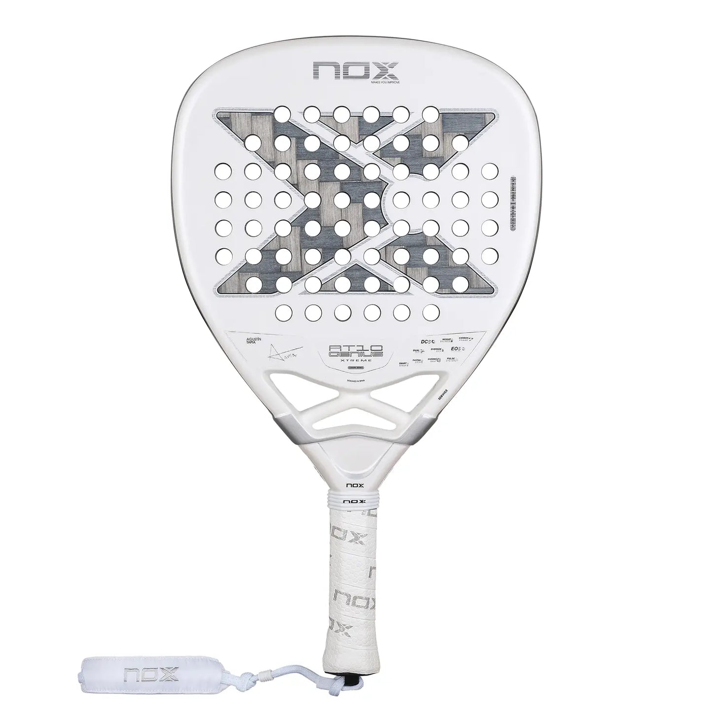 PALA NOX AT10 GENIUS ATTACK 12K ALUM XTREME BY AGUSTIN TAPIA PAT 2026