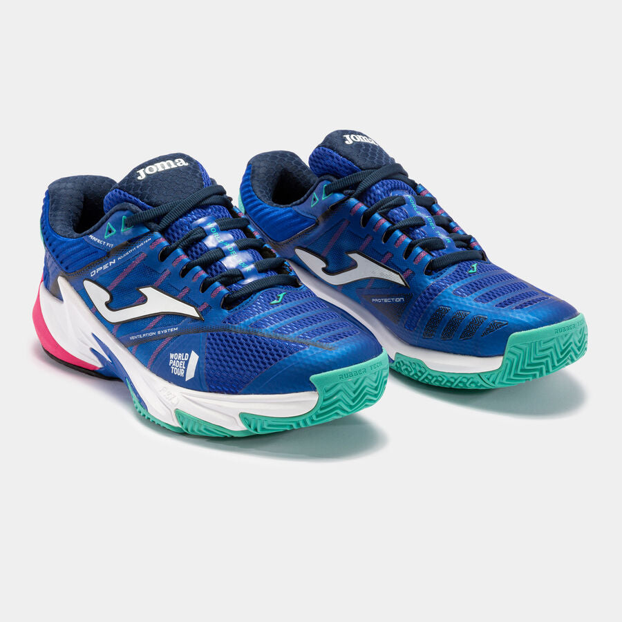ZAPATOS JOMA OPEN 22 AZUL TURQUESA TOPENW2204PN