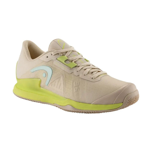 ZAPATOS HEAD SPRINT PRO 3.5 CLAY BEIGE AMARILLO MUJER 274153 MCLI