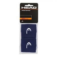 MUÑEQUERA HEAD WRISTBAND 2.5 AZUL