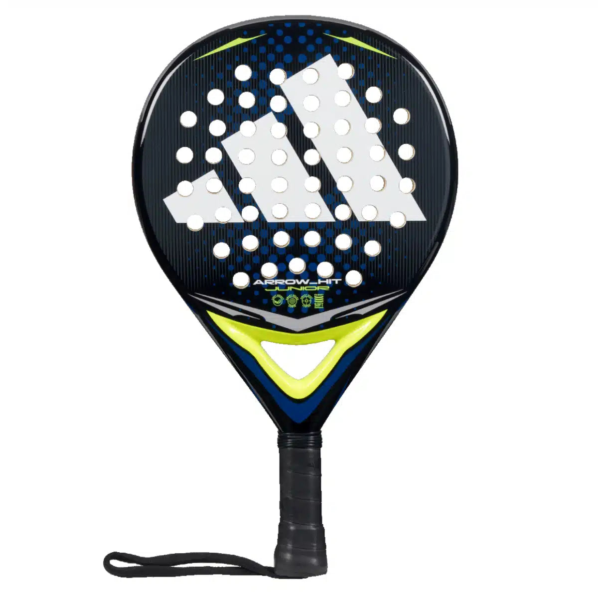 PALA ADIDAS ARROW HIT WHITE/BLUE JUNIOR