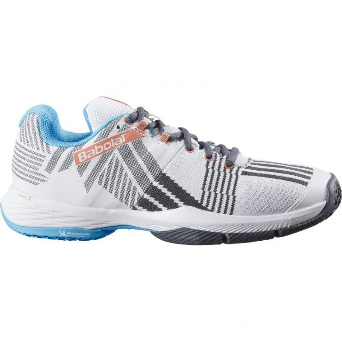 ZAPATOS BABOLAT SENSA 3A1S25C757 BLANCO MUJER