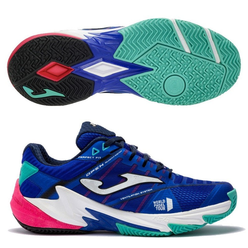 ZAPATOS JOMA OPEN 22 AZUL TURQUESA TOPENW2204PN